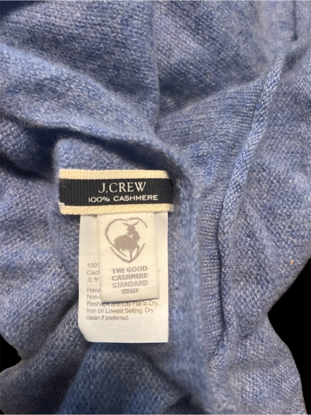 Two J. Crew Camel Cashmere Scarf - Picture 4 of 4
